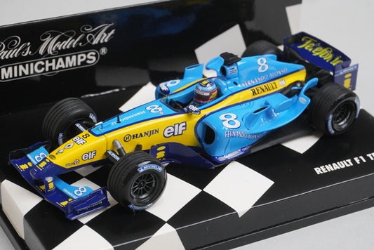 1:43 MINICHAMPS 400040008 Renault F1 Team R24 F.Alonso #8 model car
