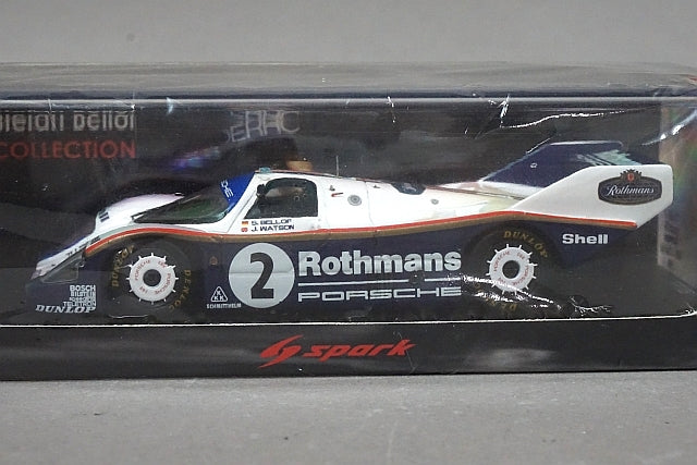 1:43 SPARK CAR-BEL-15 SB Collection Porsche 956 Sportwagen WM-1.Platz Fuji 1984 #2 Rothmans