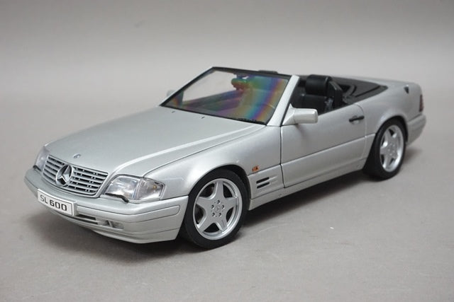 1:18 AUTOart 76231 Mercedes Benz SL 600 1997 Silver