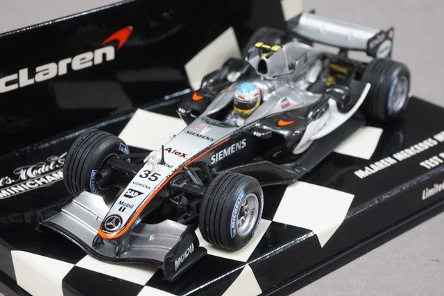 1:43 MINICHAMPS 530054355 McLaren Mercedes MP4-20 2005 A.Wurz #35