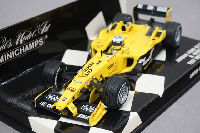 1:43 MINICHAMPS 400030136 Jordan Ford EJ13 Test Driver 2003 B.Wirdheim