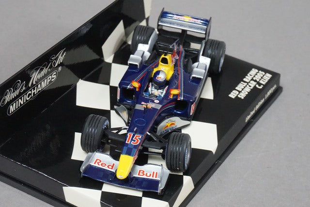 1:43 MINICHAMPS 400050085 Red Bull Racing Show Car 2005 #15 C.Klien