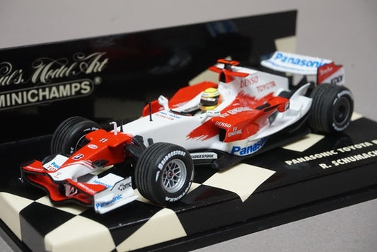 1:43 MINICHAMPS 400070011 Panasonic Toyota Racing TF107 2007 R. Schumacher #11