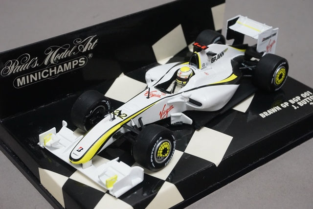 1:43 MINICHAMPS 400090022 Brown GP BGP 001 2009 J. Button #22