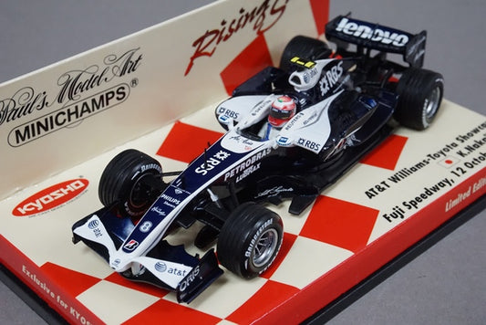 1:43 MINICHAMPS 403080178 AT&T Williams Toyota Show Car 2008 Kazuki Nakajima #8