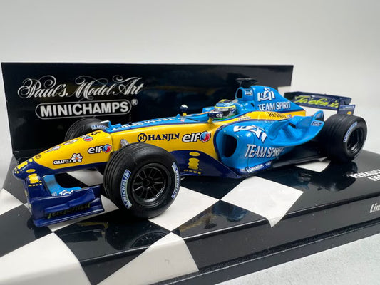 1:43 MINICHAMPS 400050076 Renault F1 Team Show Car 2005 G. Fisichella #6