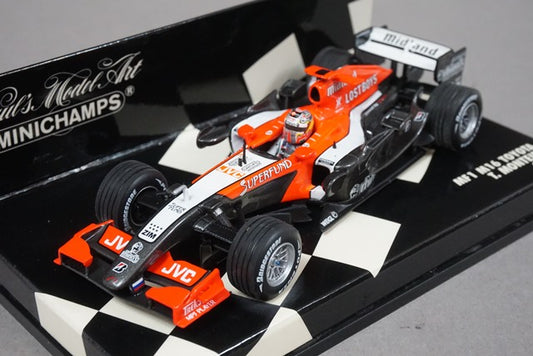 1:43 MINICHAMPS 400060018 MF1 Racing Toyota MF1 2006 T. Monteiro #18