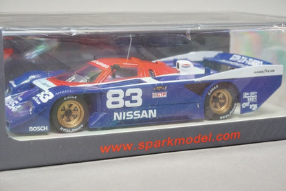 1:43 SPARK S3583 Nissan GTP ZXT Palm Beach 1988 Winner #83