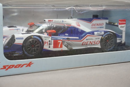 1:43 SPARK S4202 Toyota Racing TS040 Hybrid #7 LM 2014 A.WURZ