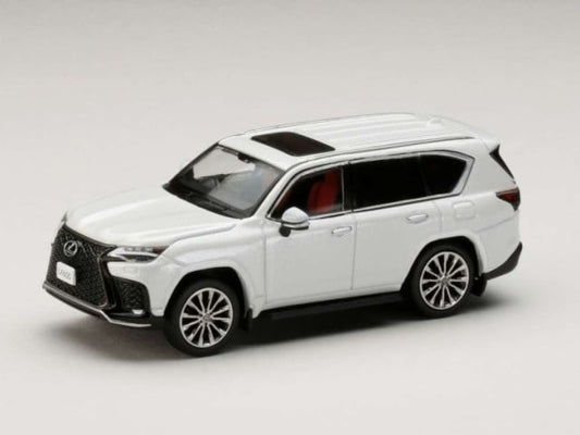 HJ644061W Hobby Japan 1:64 LEXUS LX600 F Sport Sonic Quartz