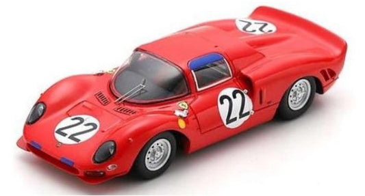 [ Pre-order ] LSRC121 LookSmart 1:43 Scale Ferrari 275 P2 #22 24 Hours of Le Mans 1965 L. Bandini - G. Biscaldi