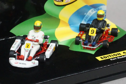 1:43 MINICHAMPS Cart Model 1980/1993 A.Sena #2/#9 10029