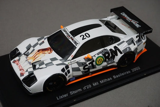 1:43 SPARK S0638 Lister Storm Mil Milhas Brasil 2002 #20