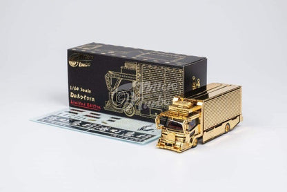 Micro Turbo PEAKO 1:64 Dekotora Wing Custom Truck Ver.2 Chrome Gold