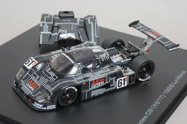 1:43 HPI 8065 Sauber Mercedes C9 Le Mans 1988 #61T