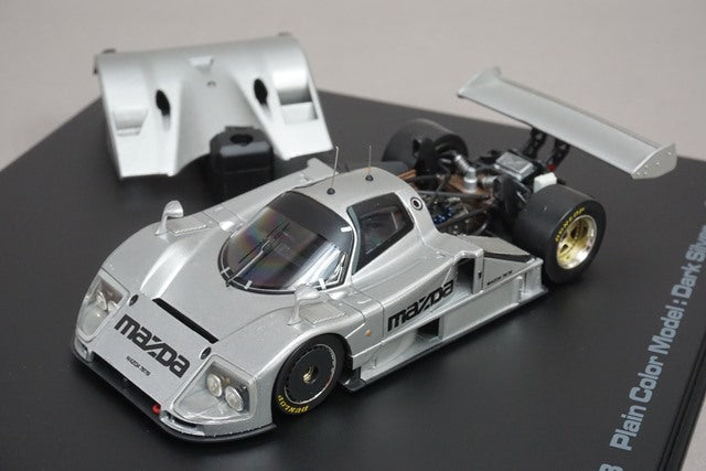 1:43 HPI 998 Mazda 787B Plain Color Model Dark Silver