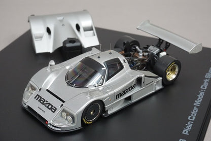 1:43 HPI 998 Mazda 787B Plain Color Model Dark Silver