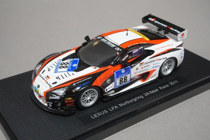 1:43 EBBRO 44635 Lexus LFA Nurburgring 24H Race 2011 #88