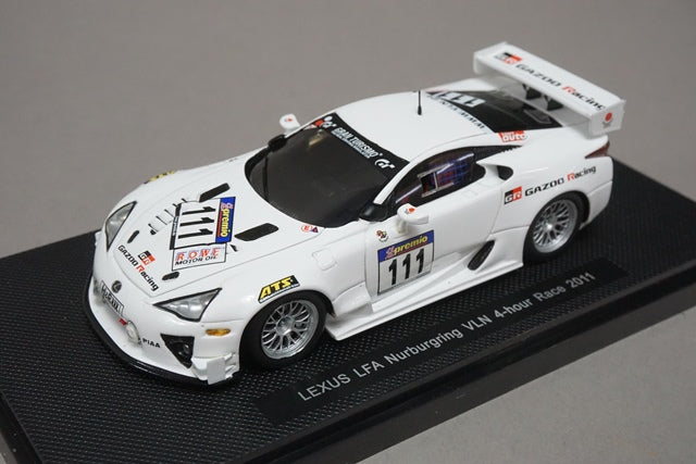 1:43 EBBRO 44629 Lexus LFA Nurburgring VLN 4H Race 2011 #111