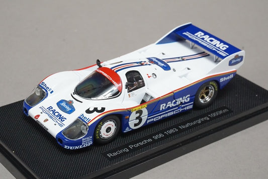 1:43 EBBRO 43889 Racing Porsche 956 Nurburgring 1983 1000Km #3