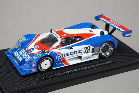 1:43 EBBRO 44071 Nissan Calsonic R88C Fuji Long Distance Series 500Km 1989 #23