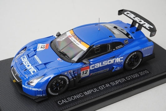 1:43 EBBRO 44324 Nissan Calsonic Impul GT-R Super GT500 2010 #12 model car
