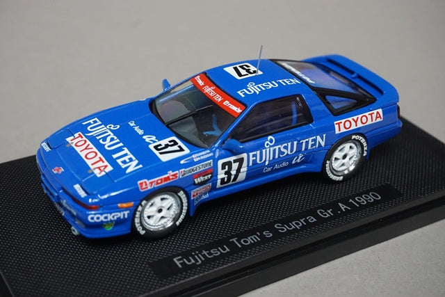 1:43 EBBRO 43811 Toyota Fujitsu Tom's Supra Gr.A 1990 #37