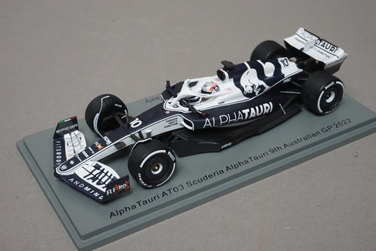 1:43 SPARK S8526 AlphaTauri AT03 Australian GP 9th 2022 #10