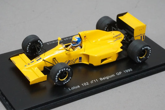 1:43 SPARK S1782 Lotus 102 Belgian GP 1990 #11