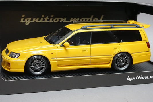 1:18 ignition model IG2887 Nissan Stagea 260RS (WGNC34) Yellow