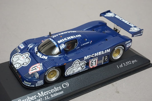 1:43 MINICHAMPS 432871061 Sauber Mercedes C9 Supercup 1987 #61