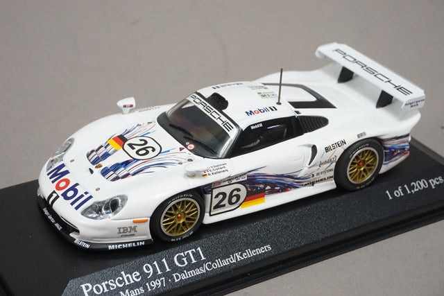 1:43 MINICHAMPS 430976826 Porsche 911 GT1 24H LM 1997 #26