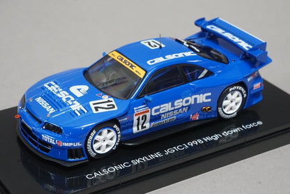 1:43 EBBRO 44252 CALSONIC Skyline JGTC 1998 High Down Force #12