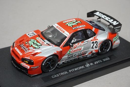 1:43 EBBRO P408 Castrol Pitwork GT-R JGTC 2002 #23