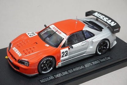 1:43 EBBRO P415 Nissan Skyline GT-R (R34) JGTC 2003 Test Car #23