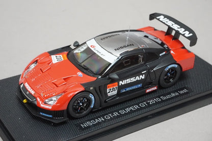 1:43 EBBRO 44316 Nissan GT-R Super GT 2010 SUZUKA Test #230