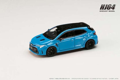 HJ641067BL Hobby JAPAN 1:64 Toyota GR Corolla RZ Cyan Metallic