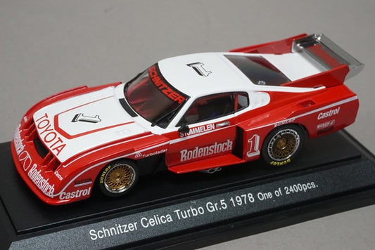 1:43 EBBRO 557 Toyota Schnitzer Celica Turbo Gr.5 1978 #1