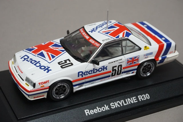 1:43 EBBRO TOMY Tomica Reebok Skyline R30 #50 – Boost Gear - GLOBAL