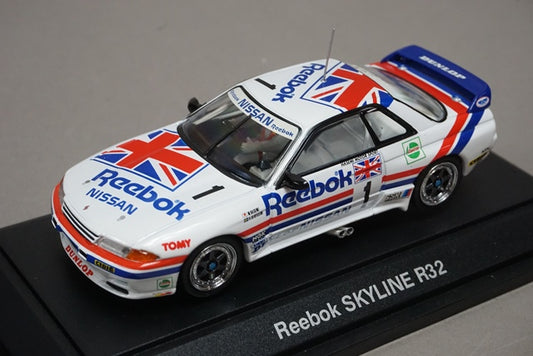 1:43 EBBRO TOMY Tomica Reebok Skyline R32 #1