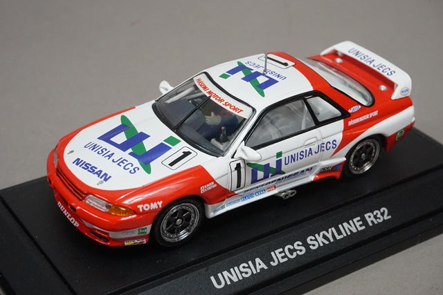 1:43 EBBRO TOMY Tomica Unisia Jecks Skyline R32 #1