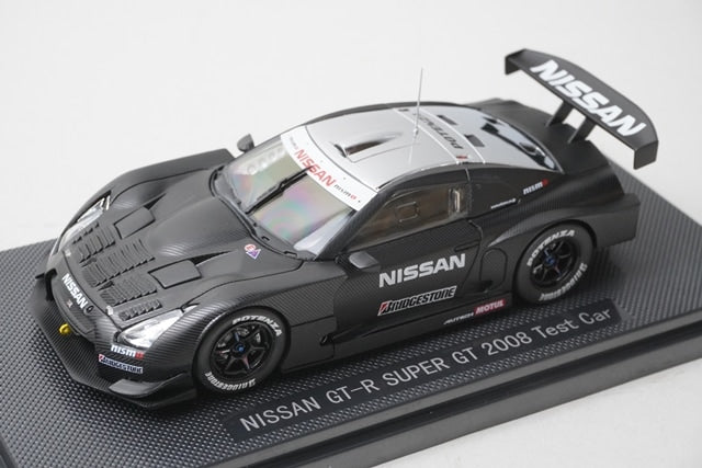 1:43 EBBRO 44042 Nissan GT-R SUPER GT Test Car 2008 model car