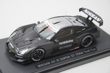 1:43 EBBRO 44042 Nissan GT-R SUPER GT Test Car 2008 model car