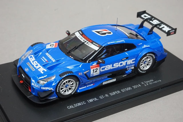 1:43 EBBRO 45061 CALSONIC IMPUL GT-R Super GT500 2014 #12