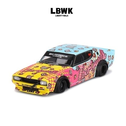 MC185-KE TSM MINI-GT 1:64 Nissan Skyline Kenmeri Liberty Walk KUMA *LBWK exclusive blister pack