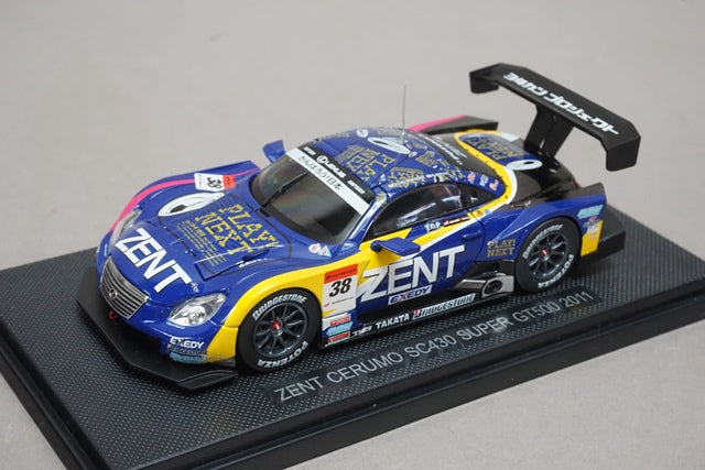 1:43 EBBRO 44554 Zent Selmo SC430 Super GT500 2011 #38