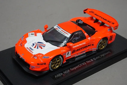 1:43 EBBRO 43763 ARTA NSX Super GT 2005 #8 Late Model