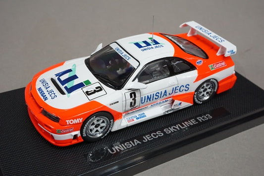 1:43 EBBRO 20676 Tomytec Tomica Unisia GEX Skyline R33 #3