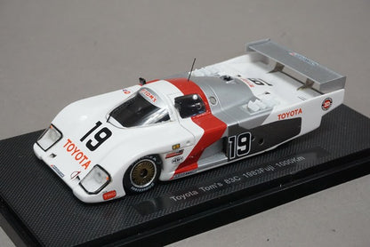 1:43 EBBRO 44478 Toyota TOM'S 83C Fuji 1000Km 1983 #19