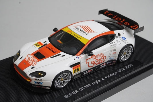 1:43 EBBRO 44377 Aston Martin Super GT300 Triple A Vantage GT2 2010 #66 model car